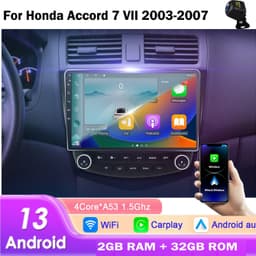 Android 13 Car Stereo GPS 10″ Screen for Honda Accord 2008-2013 CarPlay gallery image 7