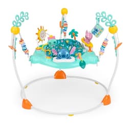 Disney Stitch Baby Activity Jumper with Toys Lights Music 360° Seat 6-12 Mo gallery image 1