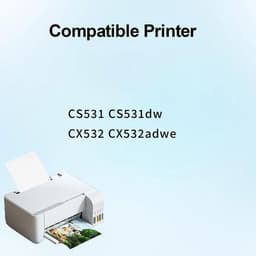 66S1X00 Extra High Yield Toner Cartridge Use for MS631 MS632 MX632 Printers Kit gallery image 2