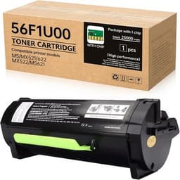 56F1U00 56F1U0E Ultra High Yield Black Toner Cartridge - Compatible with Lexmark gallery image 1