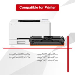 075H Toner Cartridge Set 075 LBP646Cdw MF665Cdw MF663Cdw Compatible for Canon Co gallery image 3