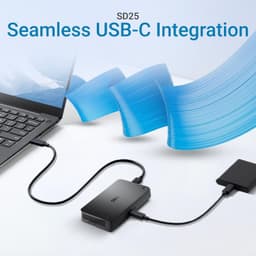 SD25 Pro Smart USB-C Dock 130W 2.5GbE Dual 4K HDMI 2.1 DP 1.4 10Gbps Hub gallery image 5