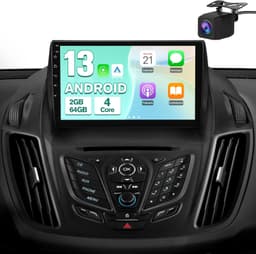 9in Android Touchscreen Radio for Ford Kuga 2013-2016 CarPlay Camera WiFi gallery image 2