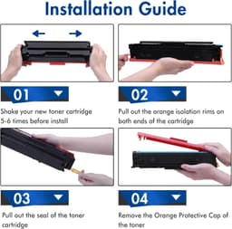 202X Toner Cartridges Set 4-Pack | Compatible for 202X for Color LaserJet Pro MF gallery image 3