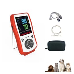 Pulse Oximeters White Vet Pulse Oximeter Handheld Oximeter 2.8in LCD Pet Vital gallery image 1