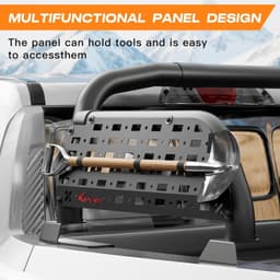 Universal Truck Bed Roll Bar Adjustable Black Chase Rack Fits Full Size Trucks gallery image 7