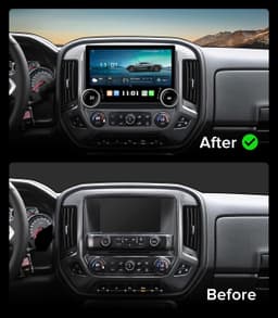 11.5in Android 13 Stereo for Chevy Silverado GMC CarPlay Android Auto gallery image 4