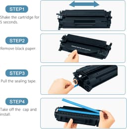 148A Black Toner Cartridge 2 Pack With Chip High Yield 5800 Pages Compatible gallery image 5