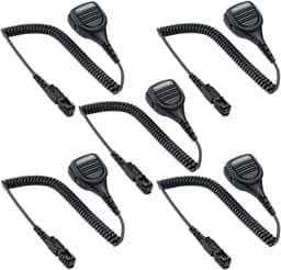 5 Pack Speaker Mic for Motorola R5 XPR3300 XPR3500e Noise Reduction Shoulder gallery image 1