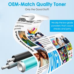 521H 52D1H00 Toner 2 Pack for Lexmark MS710 MS810 MS811 25000 Yield gallery image 2