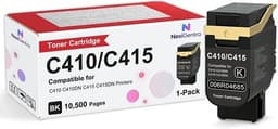 C410 Black Toner Cartridge 006R04685 Toner Cartridges Compatible for Xerox Genui gallery image 1