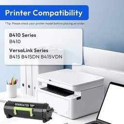 B410 Black Toner Cartridge Replacement for Xerox B410 Standard Capacity Toner Ca gallery image 2