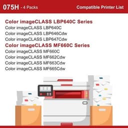 075H High Capacity Toner Cartridge MF665CDW Compatible Replacement for Canon 075 gallery image 2