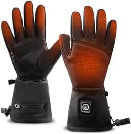 SAVIOR HEAT Heated Liner Gloves 7.4V Rechargeable Winter Electric Ski Gloves XXS gallery image 1