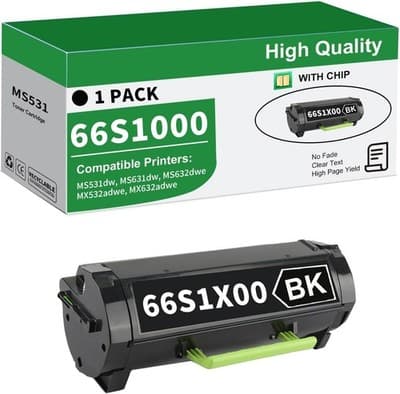 66S1X00 Extra High Yield Toner Cartridge Use for MS631 MS632 MX632 Printers Kit