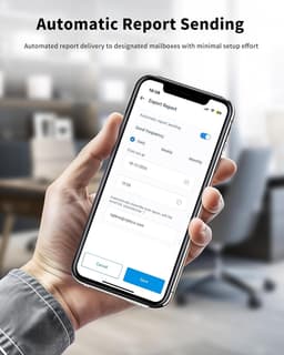 Cloud Employee Time Clock Fingerprint RFID WiFi App Payroll Attendance gallery image 4
