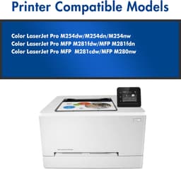 202X Toner Cartridges Set 4-Pack | Compatible for 202X for Color LaserJet Pro MF gallery image 2