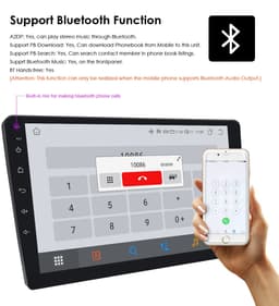 Android 13 Car Stereo Wireless CarPlay Android Auto Mirror Link Bluetooth Bundle gallery image 8