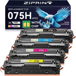 075H Toner Cartridge Set MF665Cdw MF663Cdw Compatible Replacement for Canon 075H gallery image 1