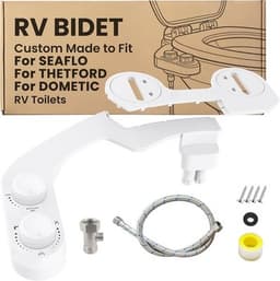 TC-S313350 Toilet Parts & Attachments White Knob for SEAFLO RV Bidet Toilet Seat gallery image 1