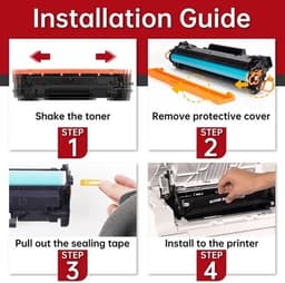 C410 Black Toner Cartridge (2,400 Pages) -006R04677 Compatible for Xerox C410 C4 gallery image 3