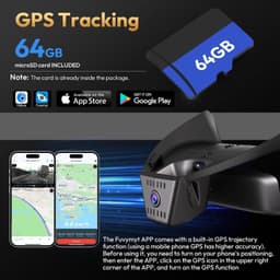 Front 4K Only(Palisade ) Video In-Dash Units w/GPS 64GB Card 2026 4K Dash Cam gallery image 2