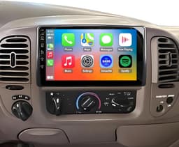 QLED Radio for Ford F150 1999 2000 2001 2002 2003 Upgrade,Touch Screen Stereo Re gallery image 1
