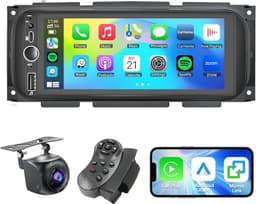 Video In-Dash Units w/GPS 2002 Plug&Play 4+64G Android 15 Car Radio Dodge Ram 15 gallery image 1