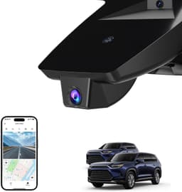 4K Dash Cam for 2024-2026 Toyota Grand Highlander OEM Style 64GB Card gallery image 1