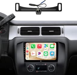 Video In-Dash Units w/GPS Suburban 07-12 Compatible 9in QLED Radio Chevy Silvera gallery image 1