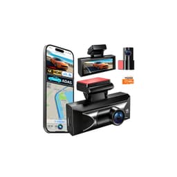 TQZNK 4K Front 2.5K Rear Dash Cam WiFi GPS ADAS 64GB Card gallery image 1