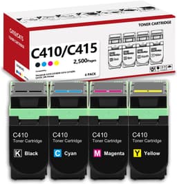 YIJET C410 C415 Compatible Toner 4-Pack for Xerox VersaLink C410 C415 gallery image 1
