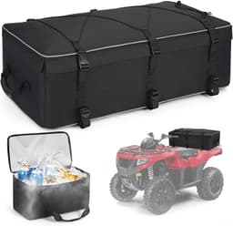 Benlari 74L ATV Rack Cargo Bag with 14L Cooler and Rain Cover gallery image 1