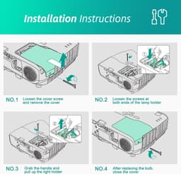 Stanlamp NP26LP Projector Lamp with Housing for NEC PA Series 350W gallery image 5