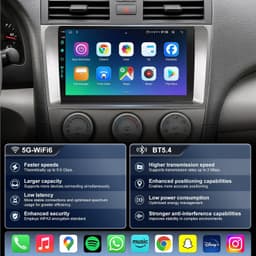 Android 13 Car Stereo Wireless CarPlay Android Auto Upgrade Toyota Camry GPS Kit gallery image 5