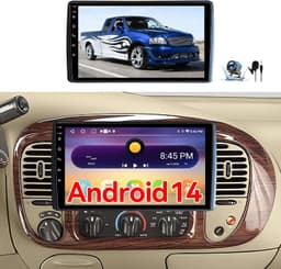 Android 13 Car Stereo Wireless CarPlay Android Auto Ford F150 1997-2003 Expediti gallery image 1