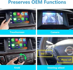 Video In-Dash Units w/GPS 2013 CarPlay & Android Auto Kit Nissan Pathfinder 2013 gallery image 5