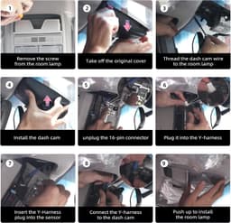 Other Car Video 2018 4K Dash Cam Suitable Honda Accord 2018 2022 Hybrid Wireless gallery image 3