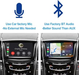 Video In-Dash Units w/GPS CarPlay & Android Auto Kit Cadillac GMC Buick Chevrole gallery image 5