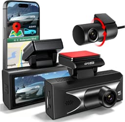 Other Car Video 4K+4K Dash Cam Front and Rear Satrlight Night Vision ADAS 5.8GHz gallery image 1