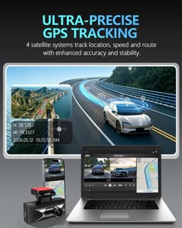 Other Car Video 4K+4K Dash Cam Front and Rear Satrlight Night Vision ADAS 5.8GHz gallery image 6