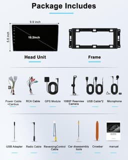 Video In-Dash Units w/GPS 2009 64G Android Radio Dodge Ram 1500 2500 3500 2009 2 gallery image 4