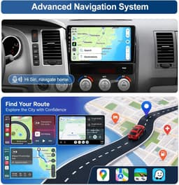 Android 13 Car Stereo Wireless CarPlay Android Auto Toyota Tundra 2007-2013 GPS gallery image 4