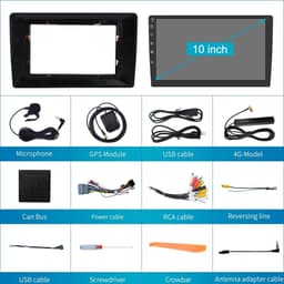 Video In-Dash Units w/GPS 4GB+64GB with Backup Camera 2007 Car Radio Stereo Upgr gallery image 7