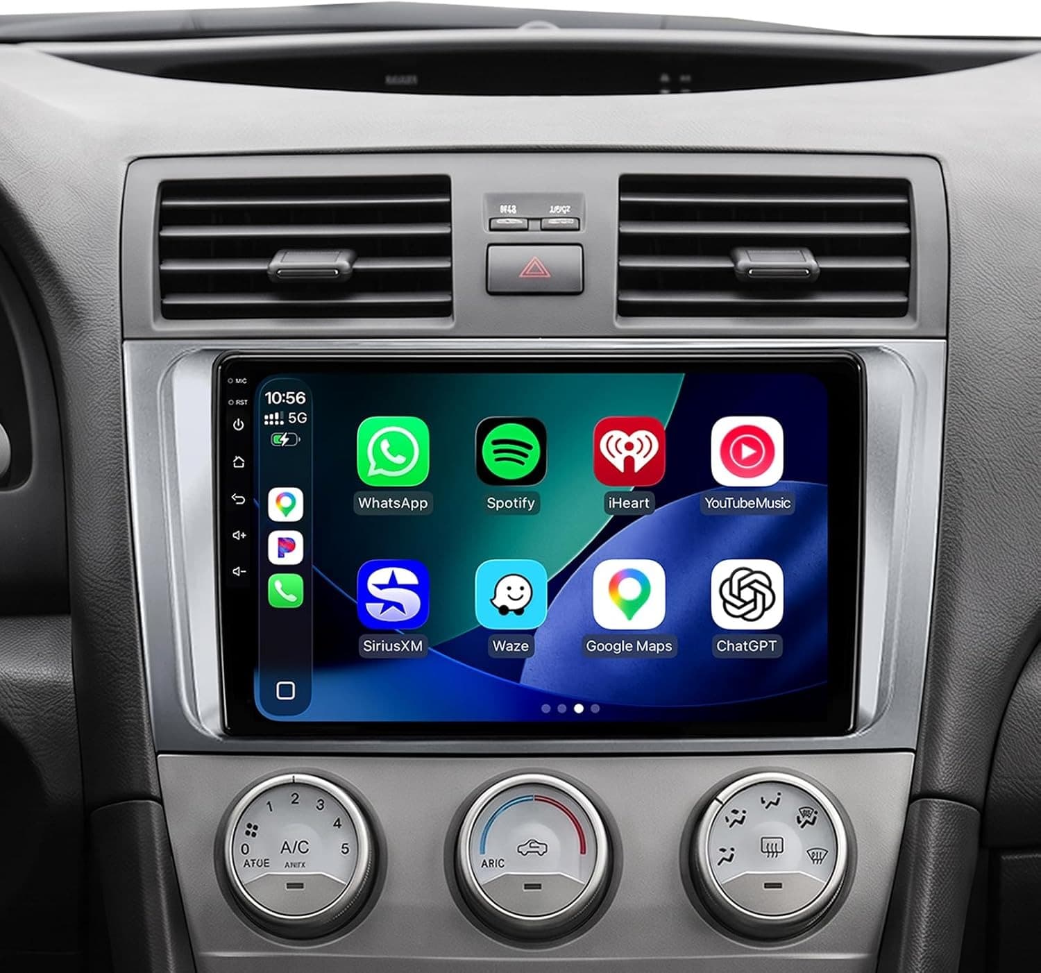 Android 13 Car Stereo Wireless CarPlay Android Auto Toyota Camry 2006-2011 Ready