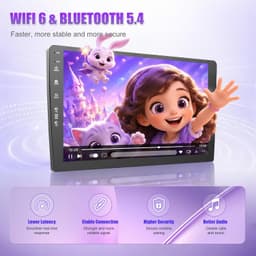 Android 13 Car Stereo Wireless CarPlay Android Auto Dodge Cam 2013-2018 GPS Kit gallery image 6