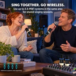 Microphones & Wireless Systems Wireless XLR Microphone System 5.8GHz Transmitter gallery image 5