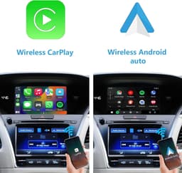 Video In-Dash Units w/GPS 2014 Dual Screen Only CarPlay & Android Auto Acura RDX gallery image 4