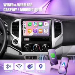 Android 13 Car Stereo Wireless CarPlay Android Auto Toyota Tacoma 2005-2015 Car gallery image 2