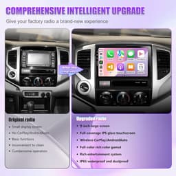 Android 13 Car Stereo Wireless CarPlay Android Auto Toyota Tacoma 2005-2015 Car gallery image 5